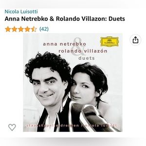 "Duets” Anna Netrebko & Rolando Villazon